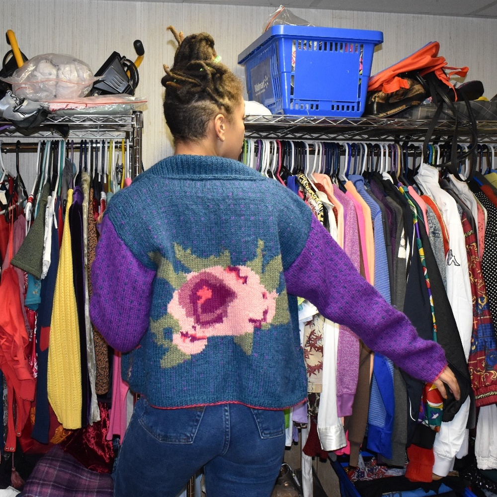 Vintage HandMade Openface Sweater